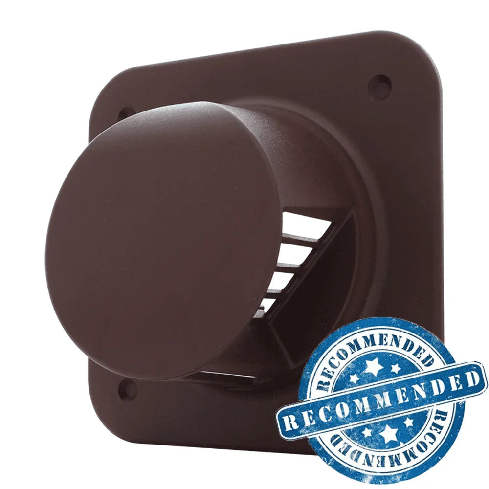 6" Energy Saver Grille - Brown