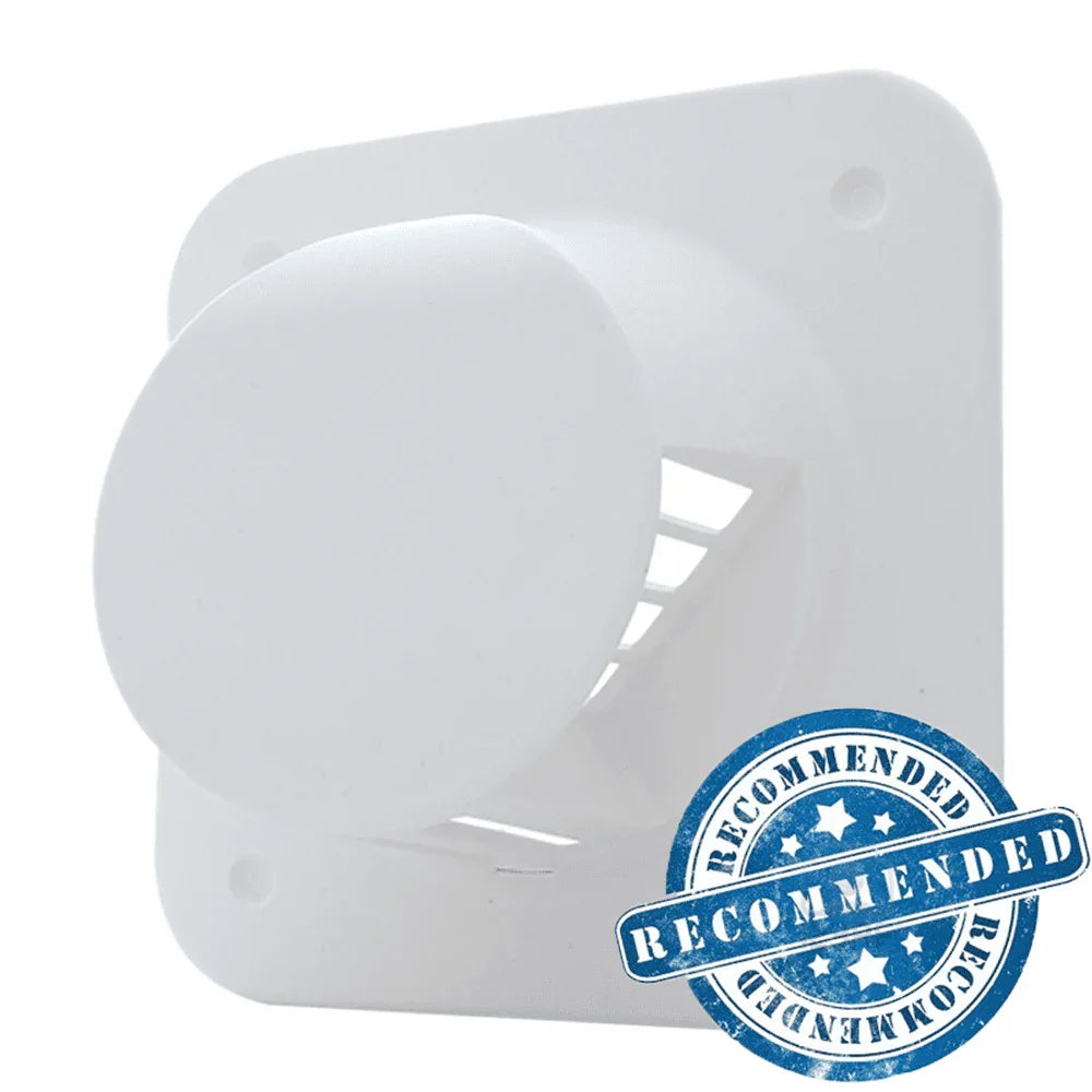 6" Energy Saver Grille - White