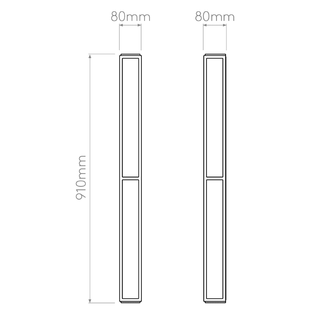 Astro 1121066 Mashiko 900 LED Polished Chrome