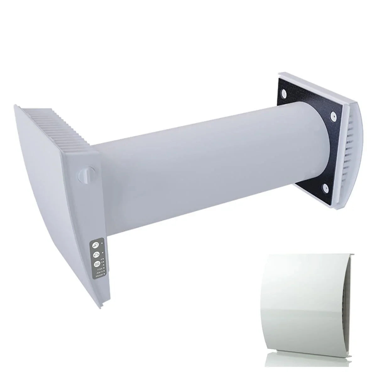 Blauberg Aeris-Mini Decentralised Single Room Heat Recovery Unit - White Cowl