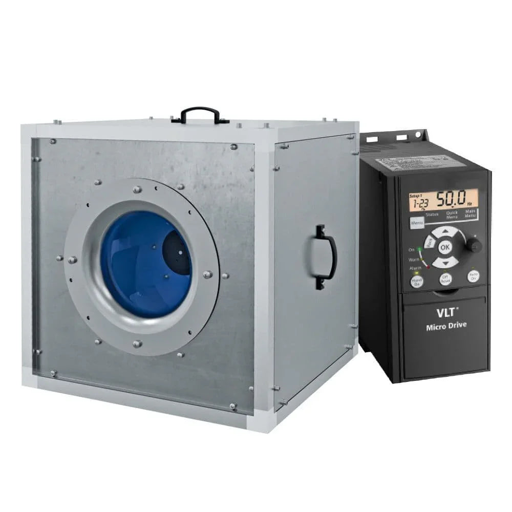 Blauberg ISO-VK T120 High Temperature Kitchen Extract Fan 4-Pole 1-Ph with Variable Speed Drive Kit