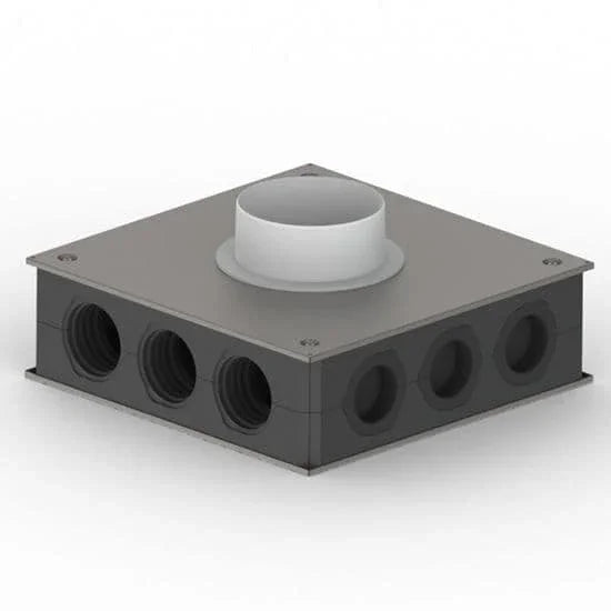 Domus RDM-EP150 12 Way 75mm Radial Manifold 125mm Round Top Entry