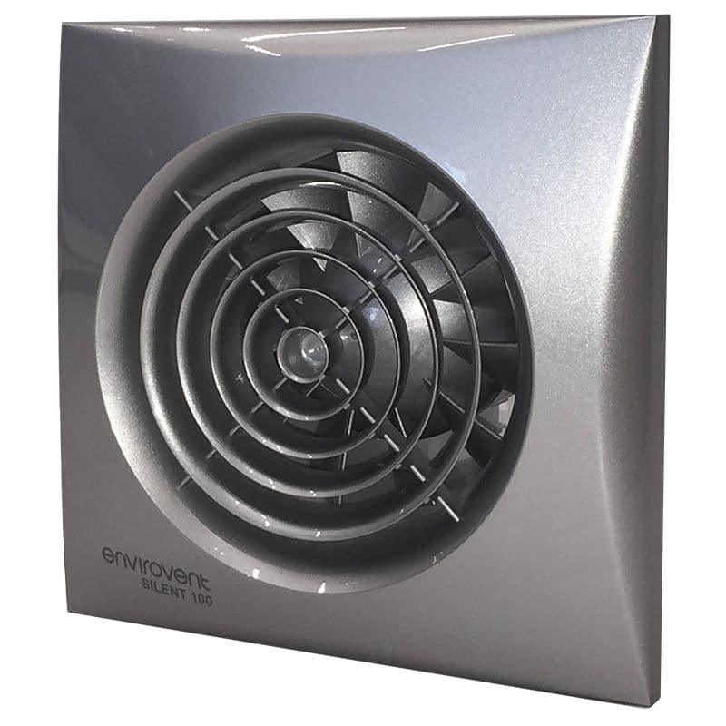 Envirovent SIL100SS Silver Silent Extractor Fan