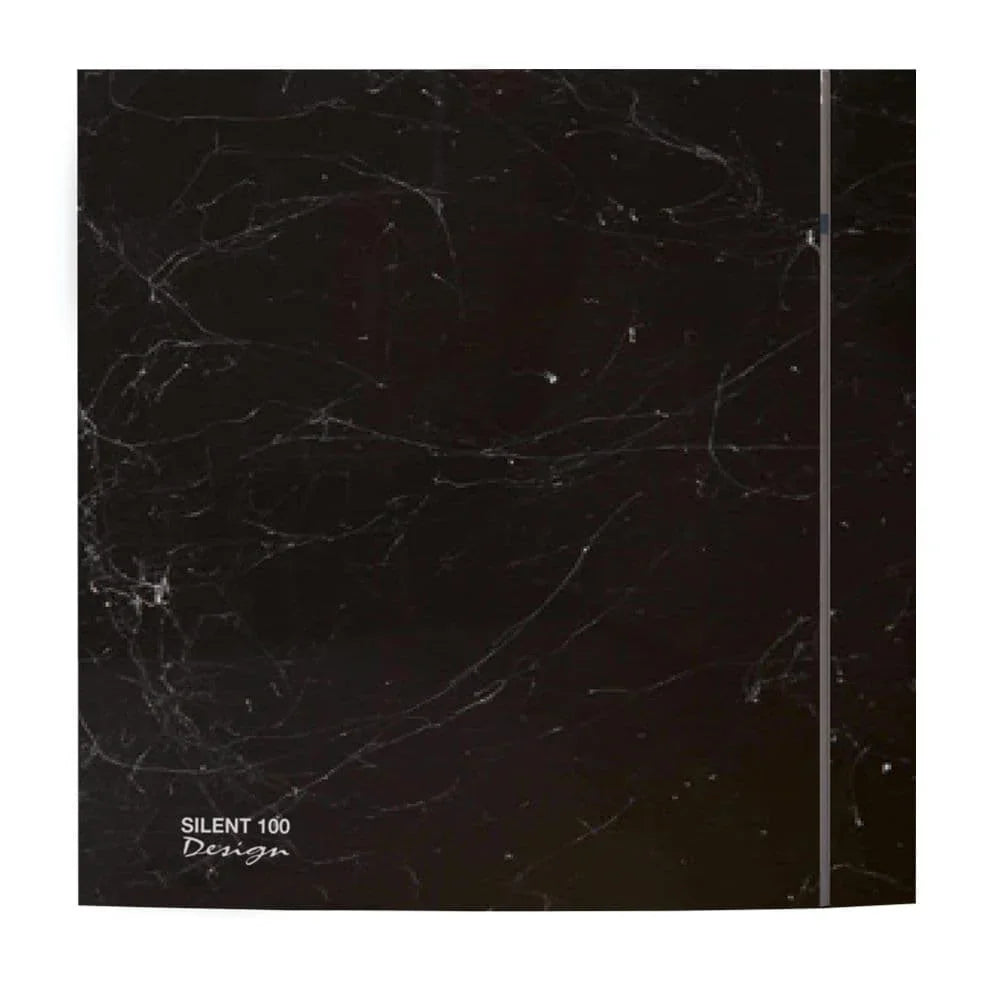 Envirovent Silent Design Black Marble Front Plate