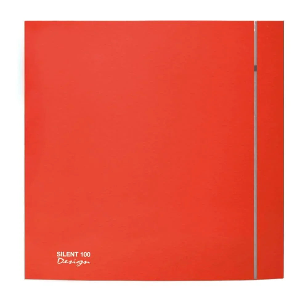 Envirovent Silent Design Red Front Plate