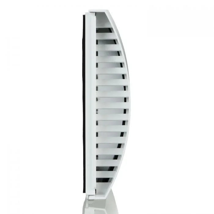 External Wind Baffle Vent 150mm White