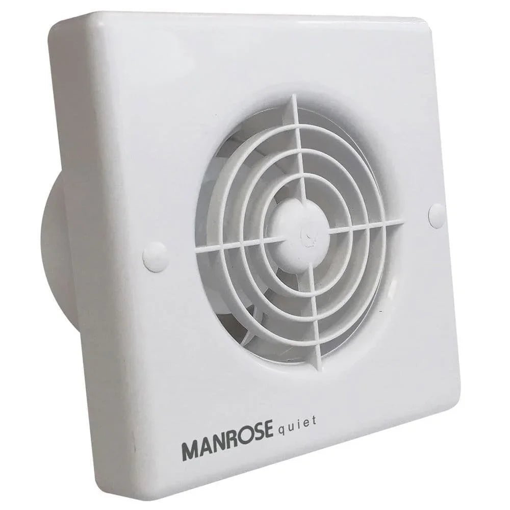 Manrose QF100T Silent 4 Inch Extractor Fan with Timer