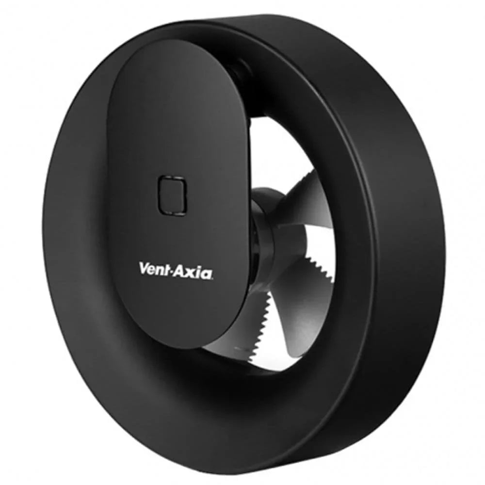 Vent Axia Svara Black High Power Smart Extractor Fan 496711