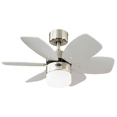 Westinghouse Ceiling Fan 78788 Satin Chrome