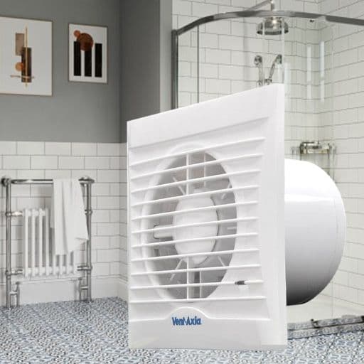 family bathroom with overlay of extractor fan 