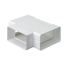 110mm x 54mm Horizontal Flat Duct T-Piece