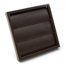 4 Inch 100mm Gravity Grille Brown