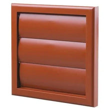 Envirovent 100mm - 4 inch Gravity Grille - Terracotta