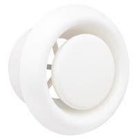 4" White Plastic Extract Diffuser