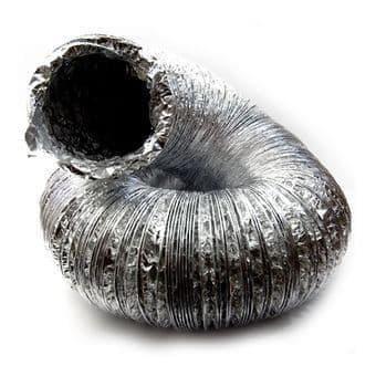 5 Inch Flexible Aluminium Ducting x 10 Metre Length