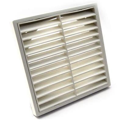 6 Inch 150mm Fixed Grille White