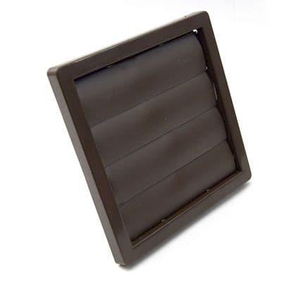 6 Inch 150mm Gravity Grille Brown