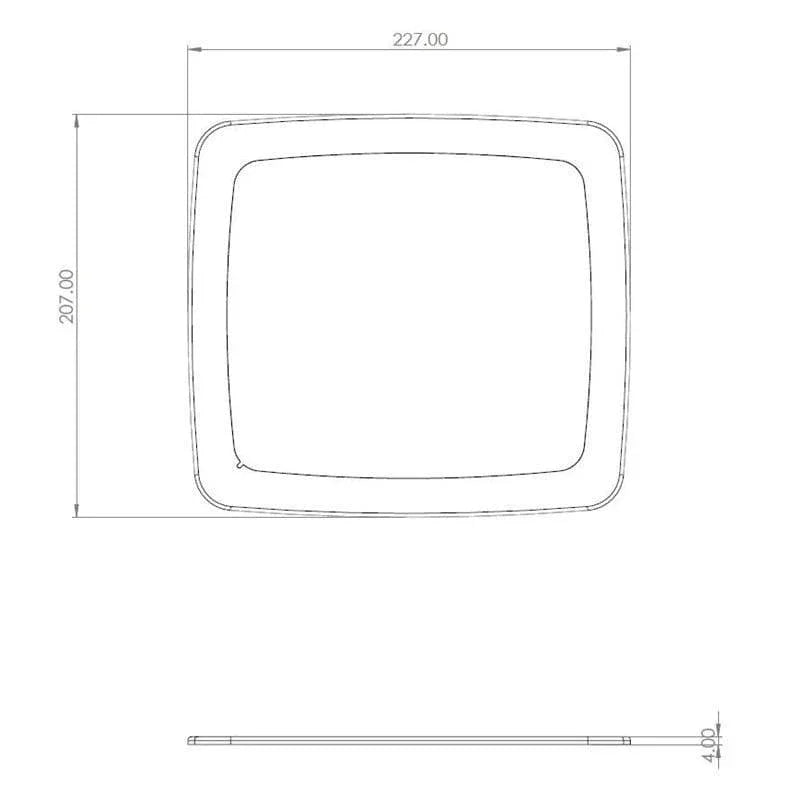 Airflow 72687219 LOOVENT eco Bezel