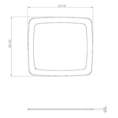 Airflow 72687219 LOOVENT eco Bezel