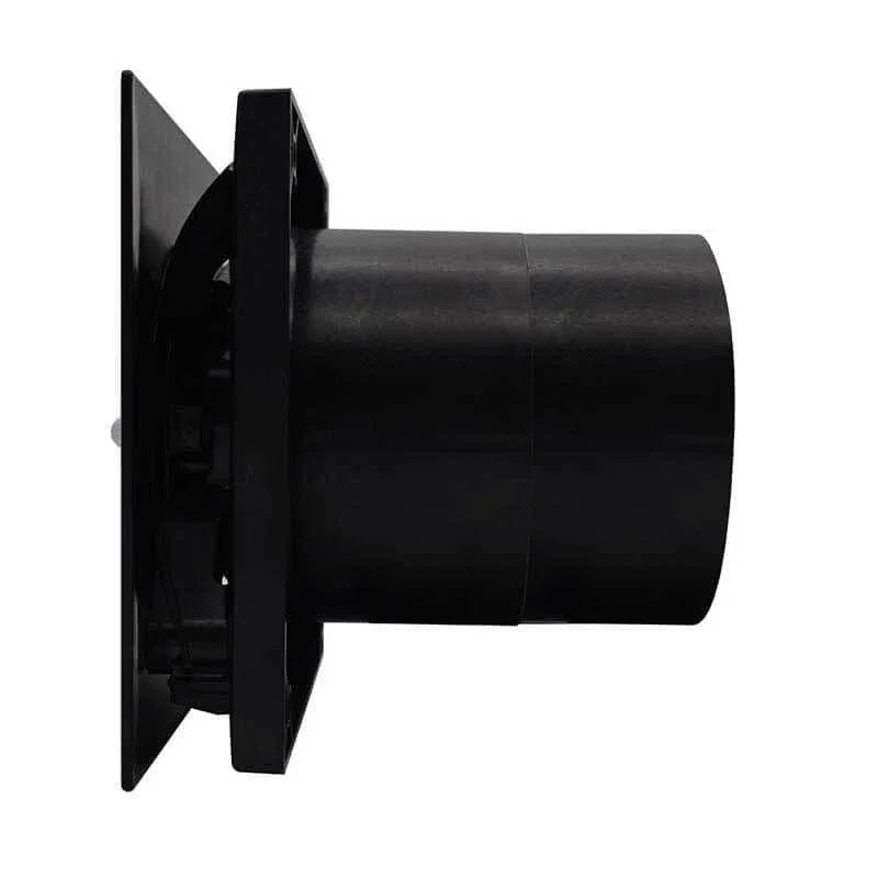 Airflow QT100MST Quiet Air Black Bathroom Fan with Motion Sensor and Timer - 90002188