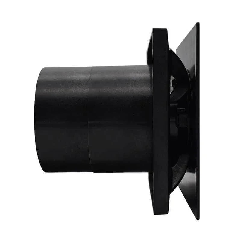 Airflow QT100T Quiet Air Black Bathroom Fan with Timer - 90002186