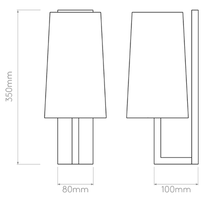 Astro 1214004 Riva 350 Matt Nickel
