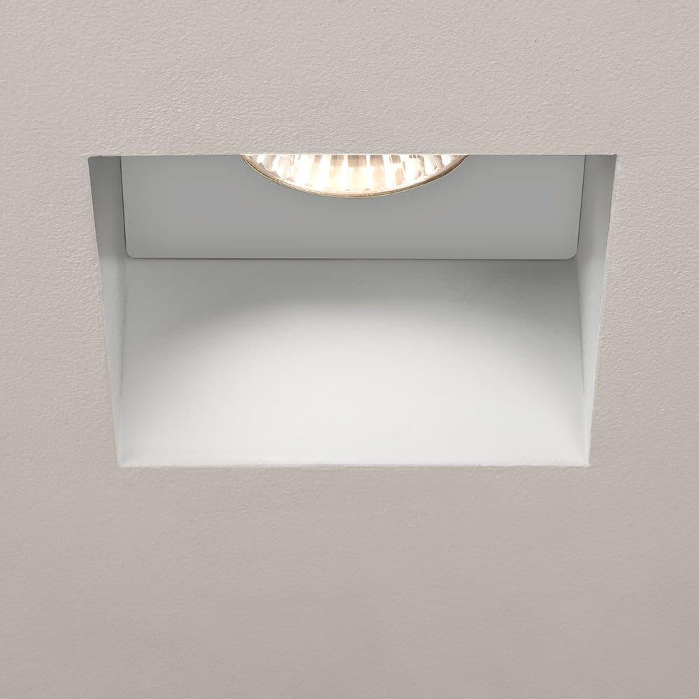 Astro 1248005 Trimless Square Fixed Fire-Rated IP65 Matt White