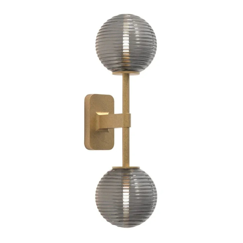 Astro 1429008 Tacoma Twin Antique Brass