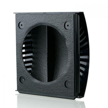 Blauberg External Wind Baffle Vent 100mm Black