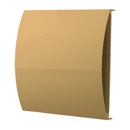 Blauberg External Wind Baffle Vent 125mm Cotswold Stone