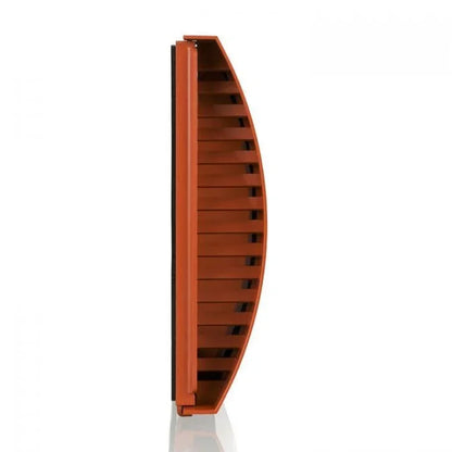 Blauberg External Wind Baffle Vent 125mm Terracotta
