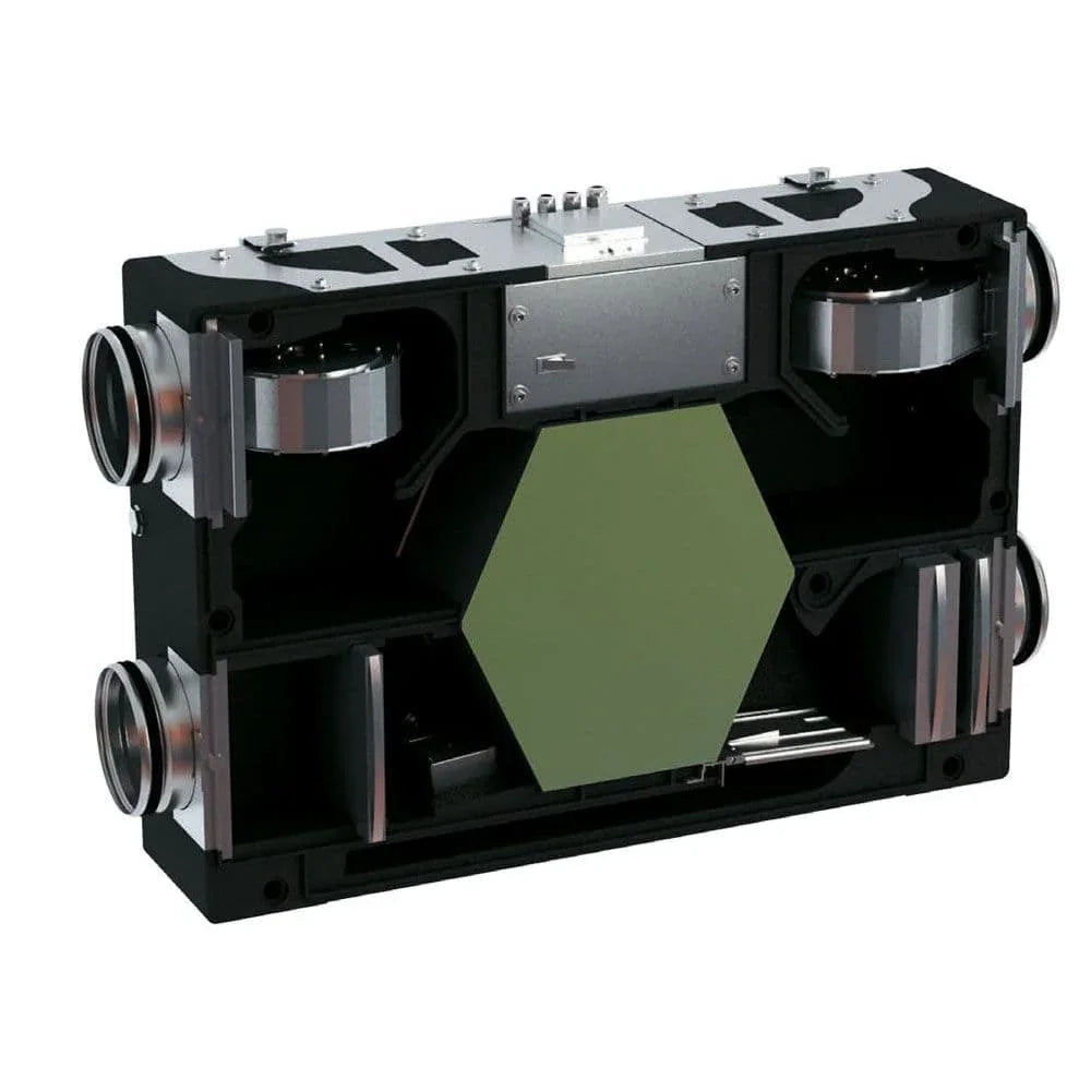 Blauberg Komfort 4-Bed House Horizontal MVHR Heat Recovery Ventilation Kit EC-D5B-180-HK4