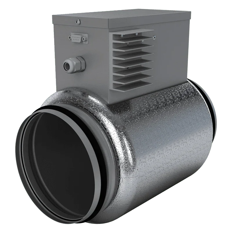 Blauberg S21 V.2 Plug-In Frost Protection Electric Pre-Heater Battery 250mm dia  2.1 kw