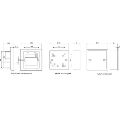 Blauberg S22 Controller for EC SB Heat Recovery Units