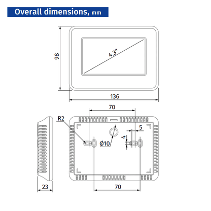 Blauberg S25 Controller for EC SB Heat Recovery Units