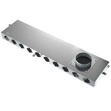 BlauFast 75mm Metal Radial Duct Manifold Box - 160mm Connection  - 12 Port - Un-Insulated
