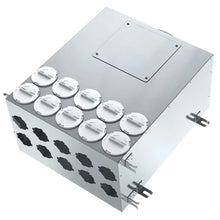 BlauFast 75mm Metal Radial Duct Manifold Box - 200mm Connection  - 10 Port - Insulated