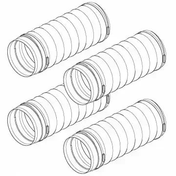 Domus HRX2-CK1 Duct Connector Kit for HRX2 MVHR Units