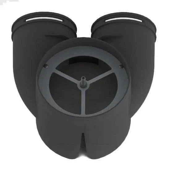 Domus Radial RDOP-125FC 125mm Outlet Plenum with Flow Control