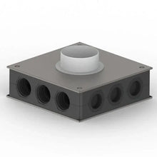 Domus RDM-EP150 12 Way 75mm Radial Manifold 125mm Round Top Entry