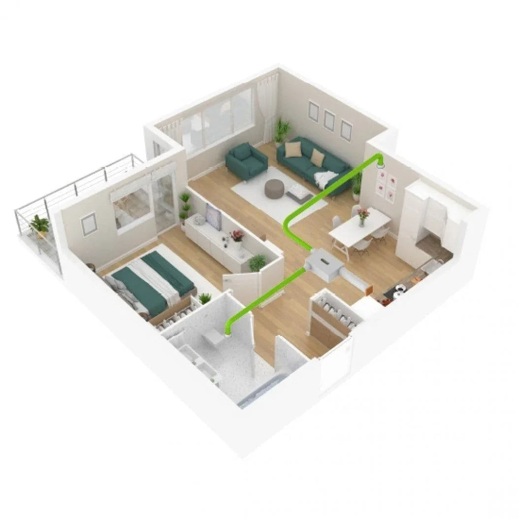Envirovent MEV160W Mechanical Extract Ventilation Unit Wireless