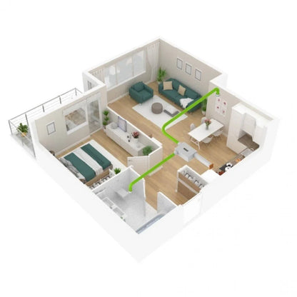 Envirovent MEV300W Mechanical Extract Ventilation Unit Wireless Boost