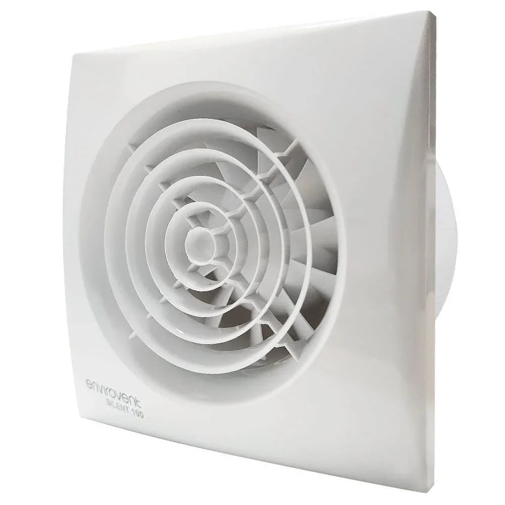 Envirovent SIL100IT Silent Bathroom Extractor Fan with Intelligent Timer