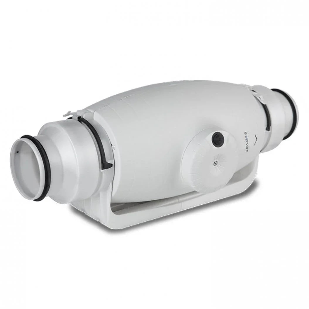 Envirovent SILMV350/100-125 ECOWATT Continuous Running Inline Extractor Fan 100-125mm