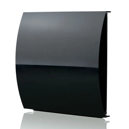 External Wind Baffle Vent 150mm Black