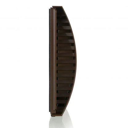 External Wind Baffle Vent 150mm Brown