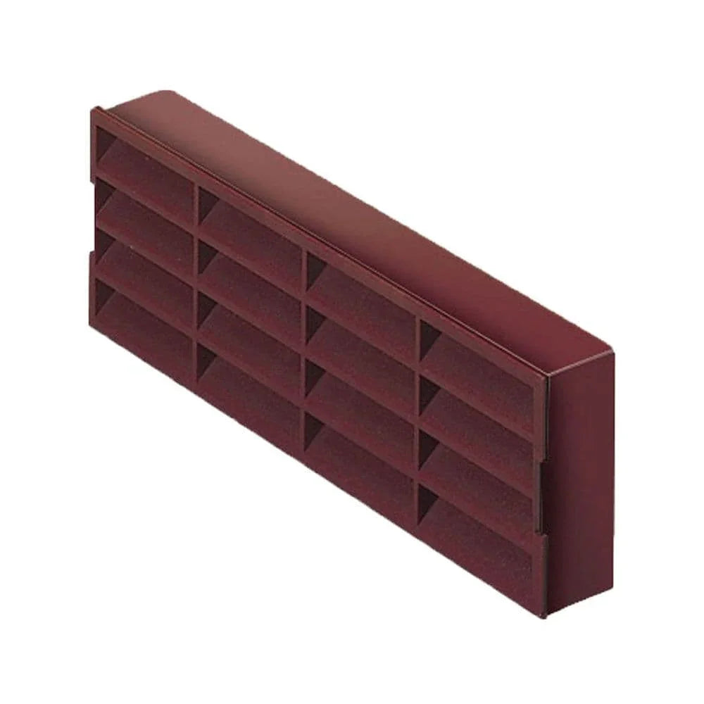 Horizontal Air Brick with Damper Brown