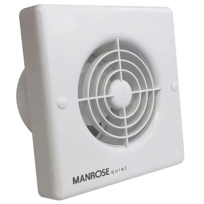 Manrose QF100T Silent 4 Inch Extractor Fan with Timer