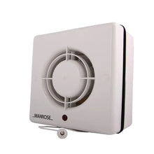 Manrose WF100P 4 Inch Window Extractor Fan with Pull Cord