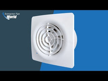 Tornado ST100PR Silent 100mm Bathroom Fan with PIR